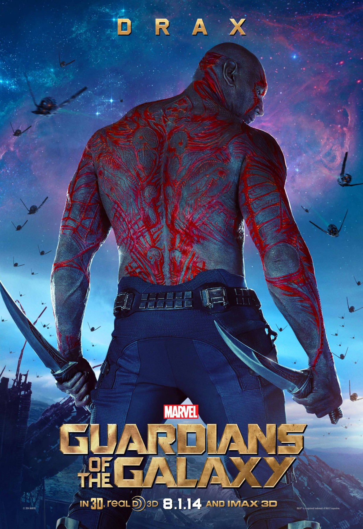 Two New ‘Guardians of the Galaxy’ Character Posters Featuring Star-Lord ...