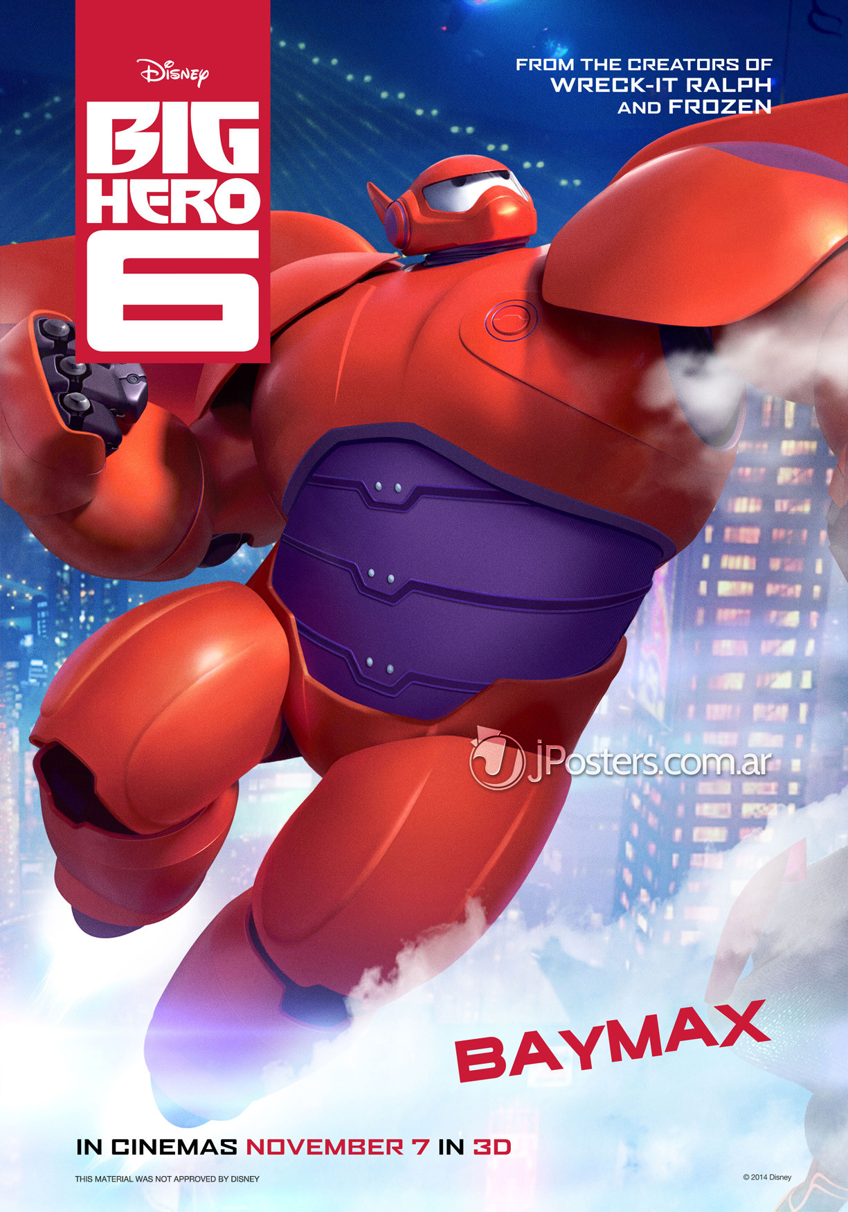 6 New Character Posters For Marvel And Disneys Big Hero 6 We