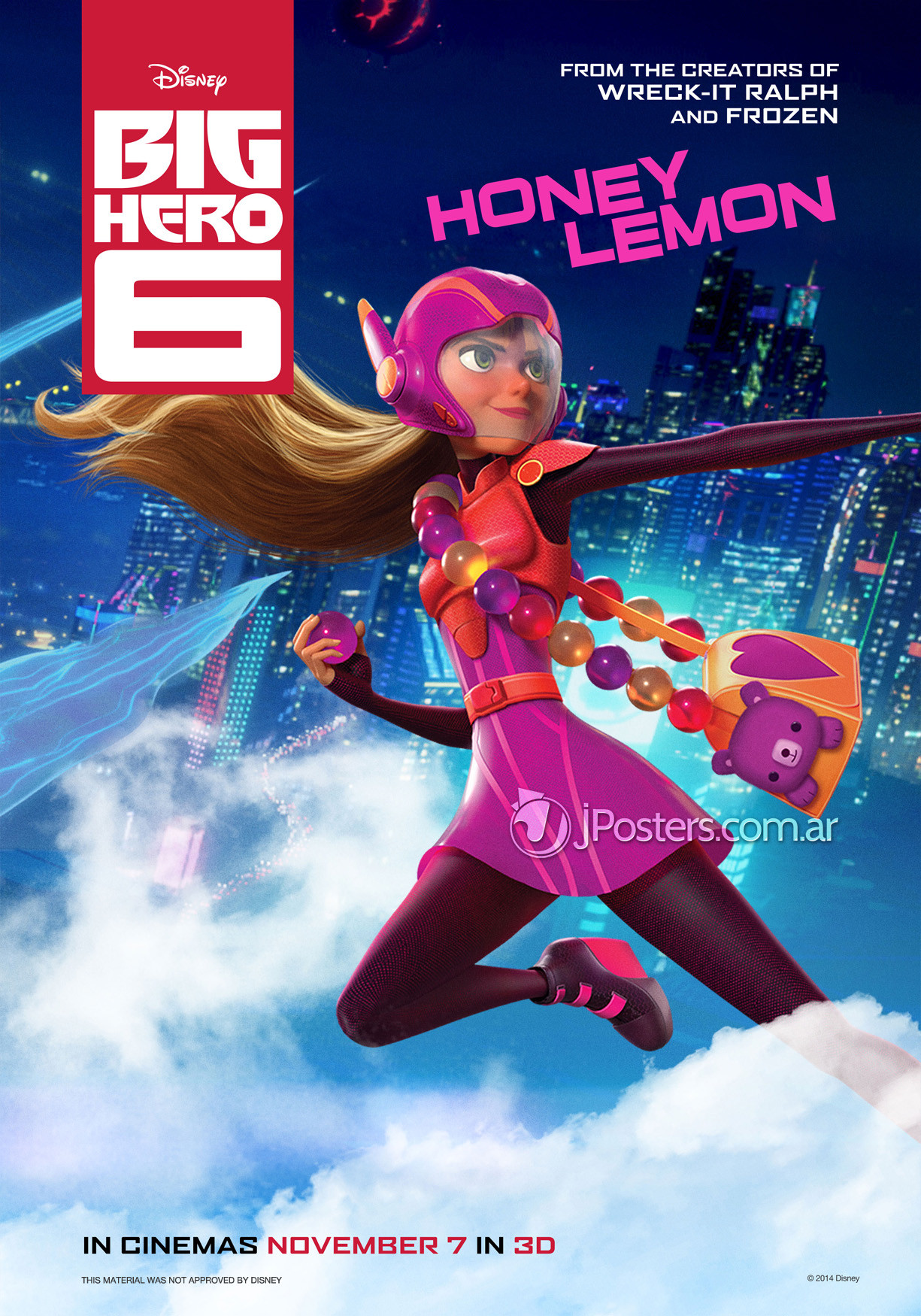 6 New Character Posters For Marvel And Disneys Big Hero 6 We