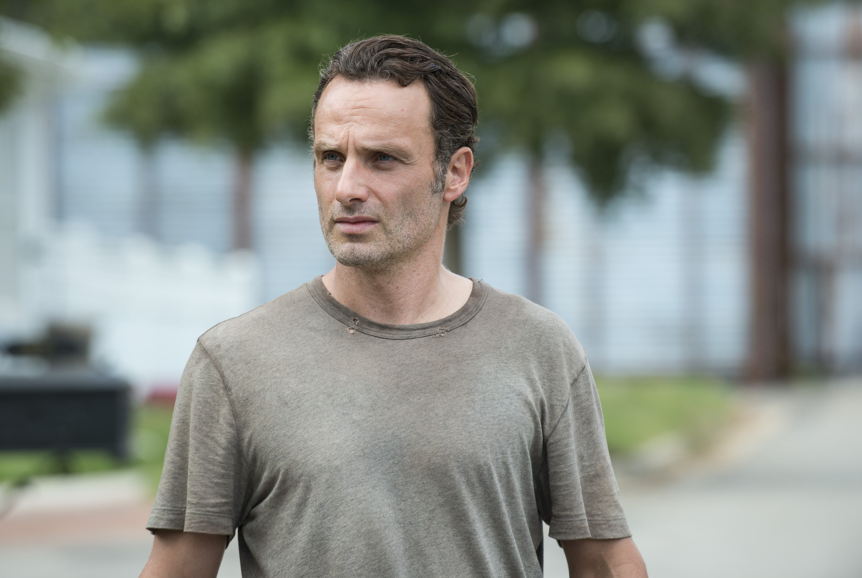 Andrew Lincoln as Rick Grimes – The Walking Dead _ Season 5, Epis...