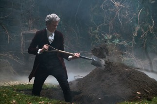 Picture shows: Peter Capaldi as the Doctor - (C) BBC - Photographer: Simon Ridgway