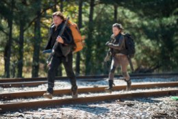 Christian Serratos as Rosita Espinosa and Norman Reedus as Daryl Dixon - The Walking Dead _ Season 6, Episode 14 - Photo Credit: Gene Page/AMC