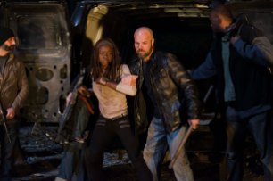 Danai Gurira as Michonne - The Walking Dead _ Season 6, Episode 16 - Photo Credit: Gene Page/AMC