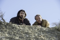 Michiel Huisman as Daario Naharis and Iain Glen as Jorah Mormont Credit: Macall B. Polay/HBO