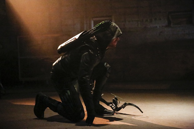 Arrow -- "Legacy" -- Image AR501c_0155b --- Pictured: Stephen Amell as Green Arrow -- Photo: Bettina Strauss/The CW -- ÃÂ© 2016 The CW Network, LLC. All Rights Reserved.