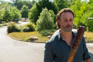 Andrew Lincoln as Rick Grimes - The Walking Dead _ Season 7, Episode 4 - Photo Credit: Gene Page/AMC